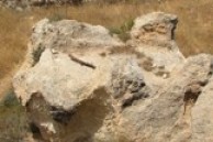 Alter used for sacrifices to Moloch near Ariel, Samaria