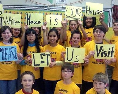 Kids told they can't visit the White House by Barack Obama