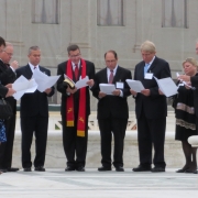 Praying for the Court, at the Court on the National Day of Prayer, 2013