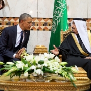 In January, 2015 President Barack Obama traveled to Saudi Arabia to pay homage to the new King.