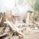 One of the many Christian homes destroyed by Muslim Fulani herdsmen in Nigeria.